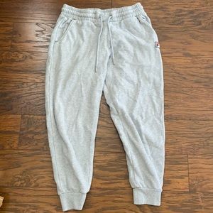 Comfy grey FILA sweatpants!
